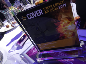 Cura are Awarded &#8216;Best Specialist Intermediary&#8217; at the Cover Awards 2017
