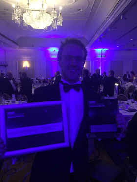 Cura Financial Services win at the Cover Excellence Awards 2016
