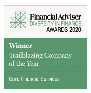 Cura win two Financial Adviser Diversity in Finance Awards 2020