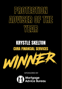 Krystle Skelton brings home the award for Protection Adviser of the Year 2020