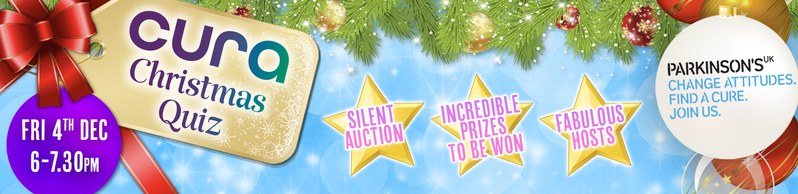 Cura Christmas Quiz for Parkinsons UK